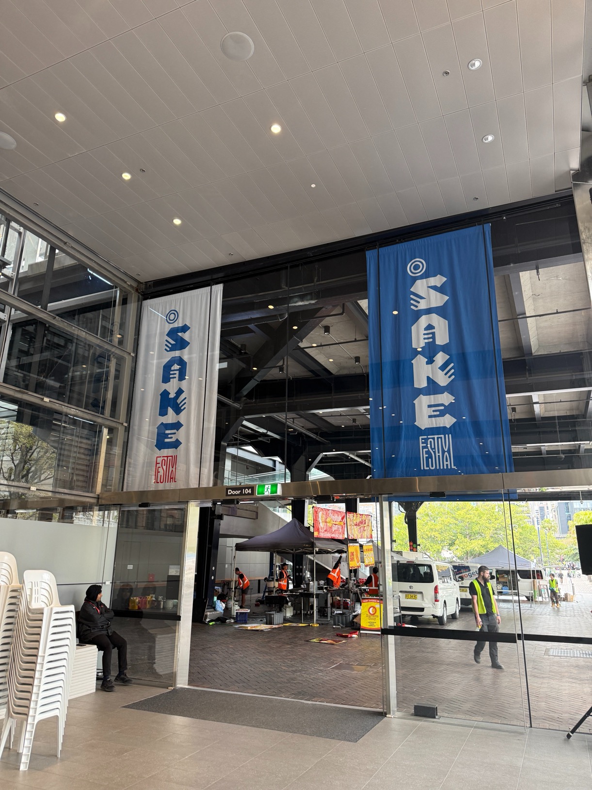 シドニーで開催された日本酒イベント「SAKE FESTIVAL」の会場入口